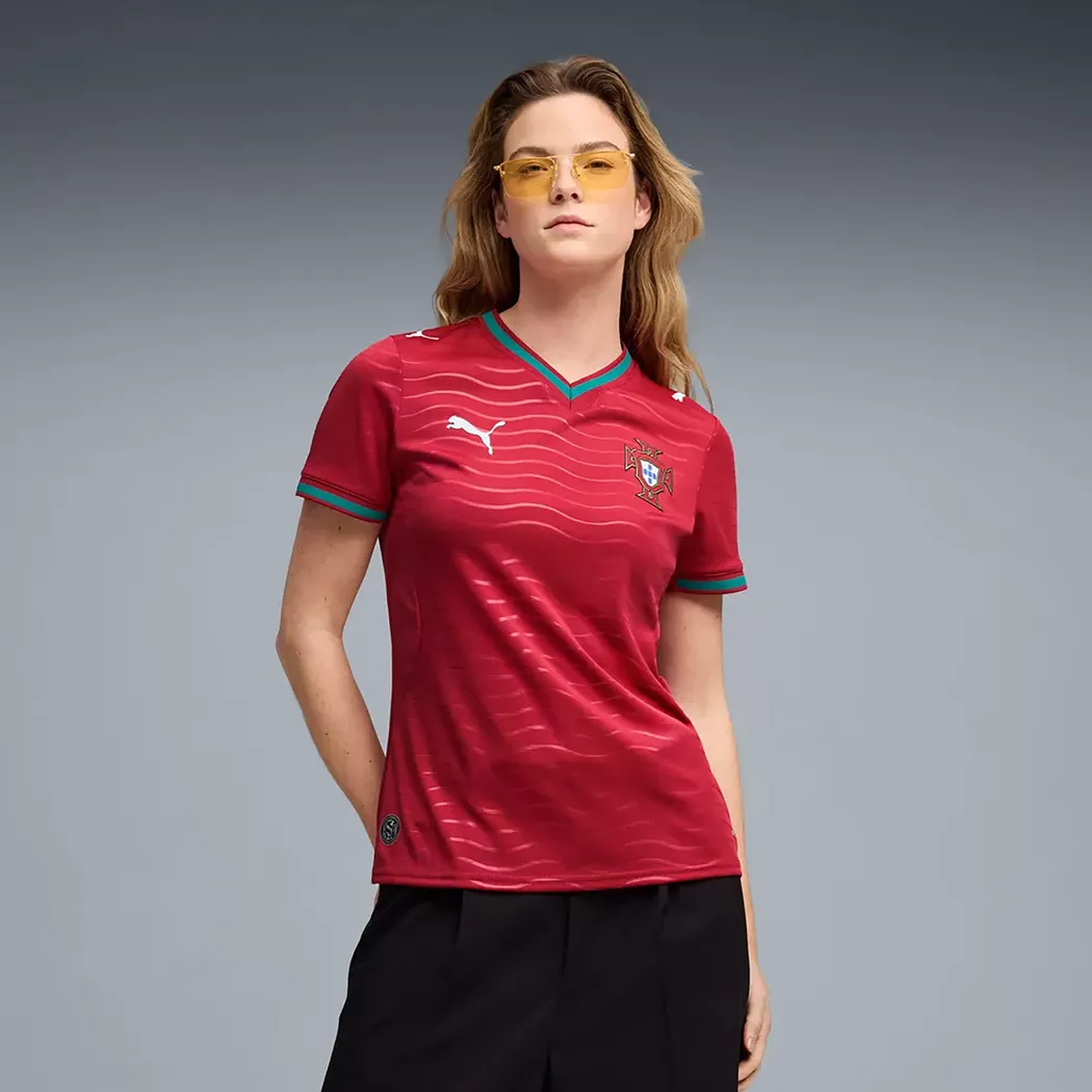 Puma Portugal 26 Away Replica Women Soccer Jersey Red XS
