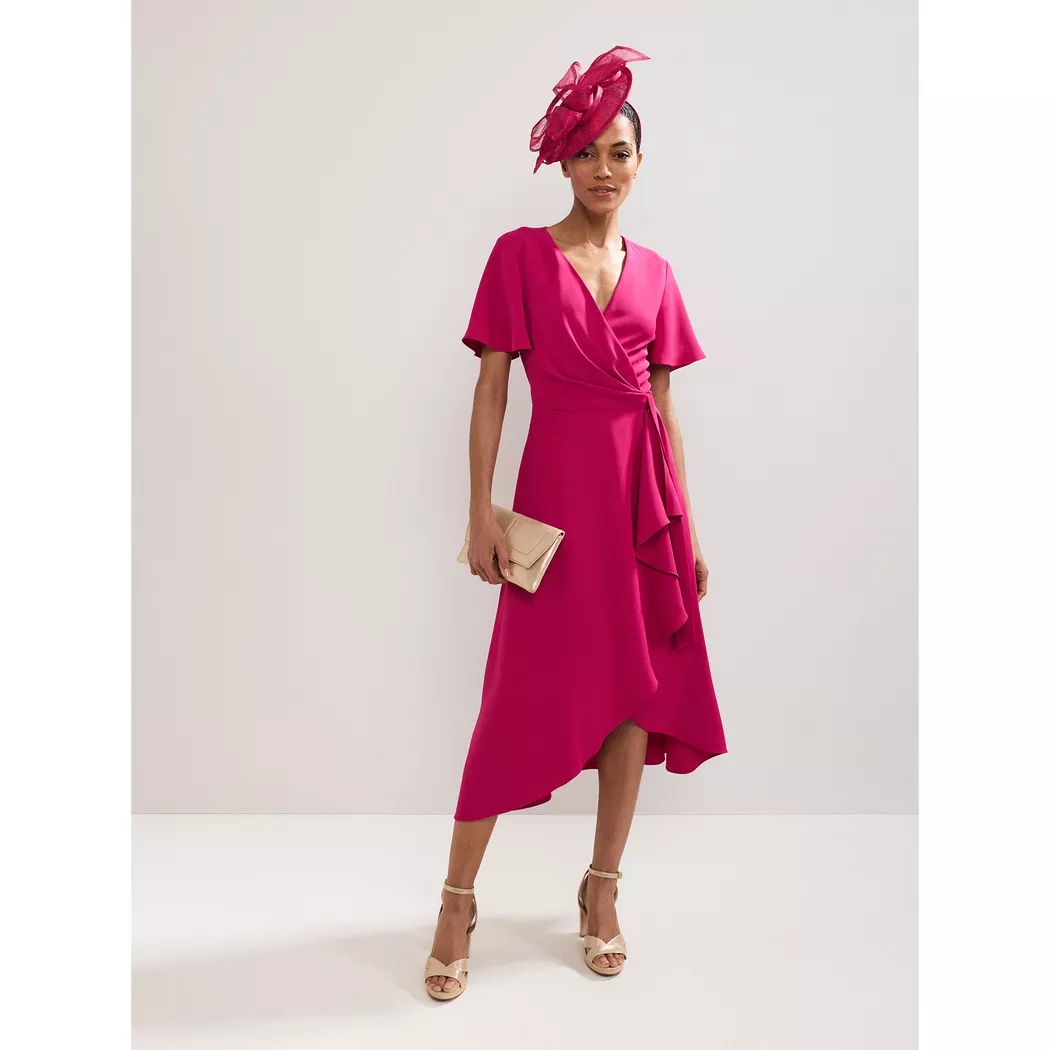 Phase Eight - Kleid, für Damen, Rosa Bedruckt, Größe 34