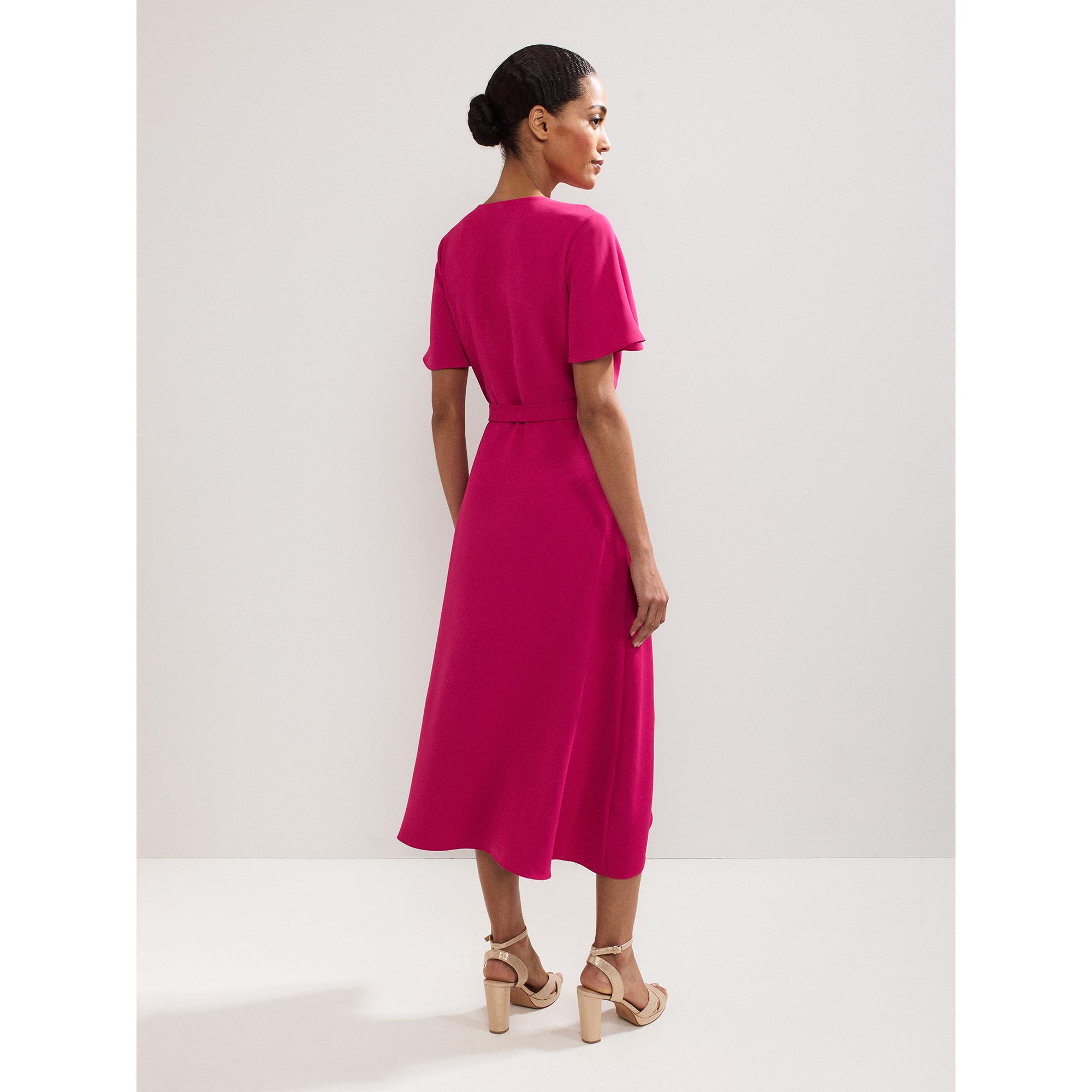 Phase Eight Julissa Wickelkleid mit Glockenärmeln  