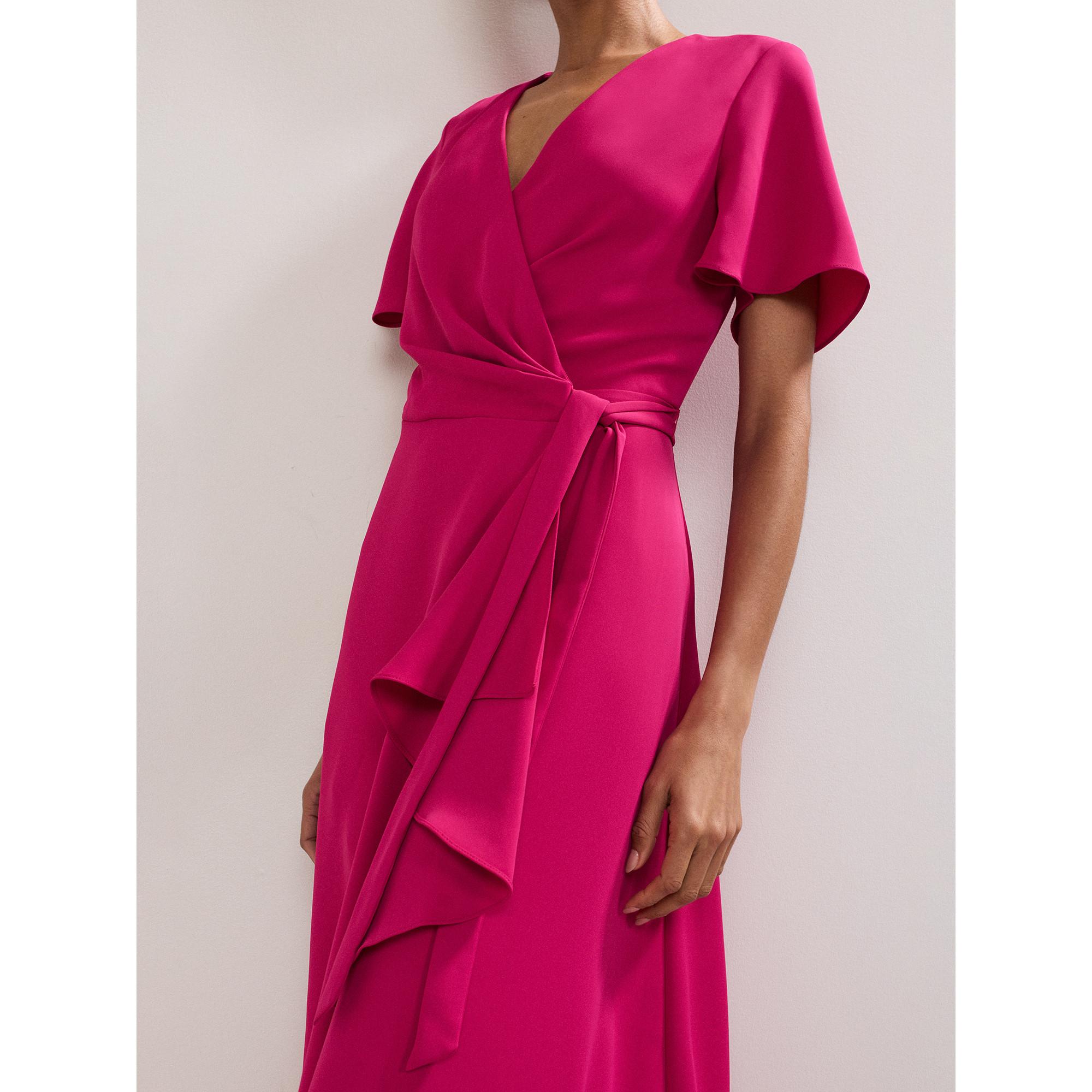 Phase Eight Julissa Wickelkleid mit Glockenärmeln  