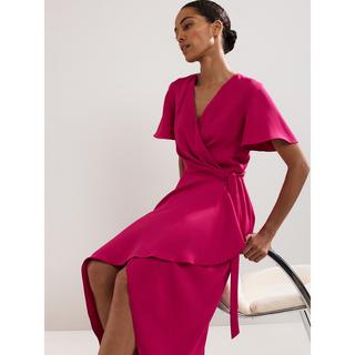 Phase Eight Julissa Wickelkleid mit Glockenärmeln  