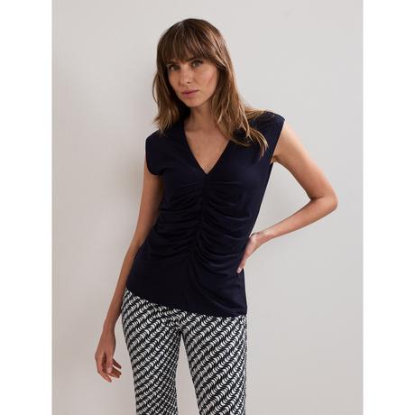 Phase Eight Top arricciato scollo a V  