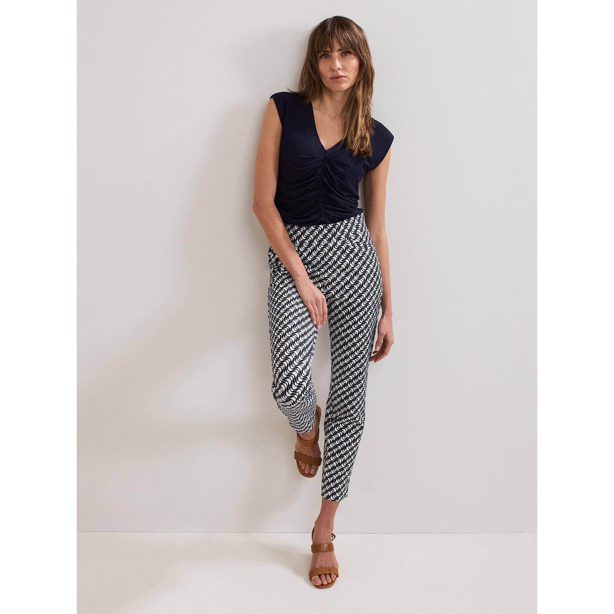 Phase Eight Top arricciato scollo a V  