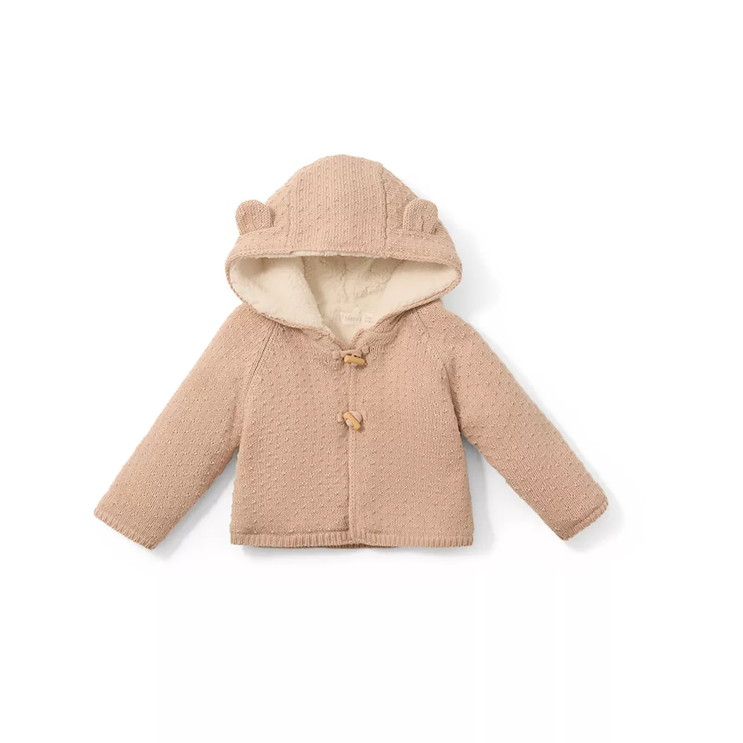 Sfera - Body, langarm, 1 Monat, Beige