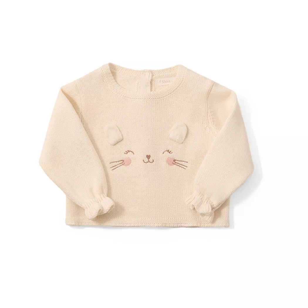 Sfera - Sweatshirt, 3 Monate, Ecru 2