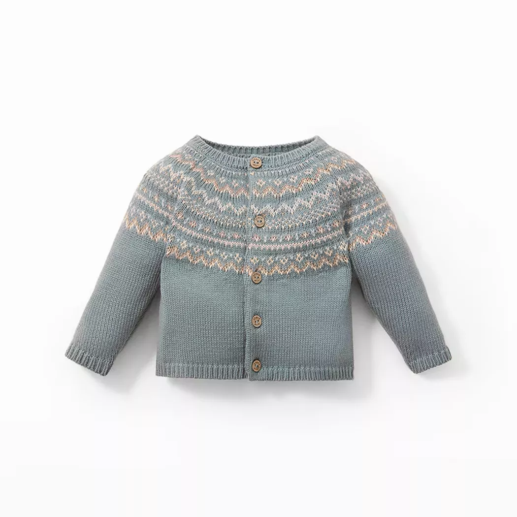 Sfera - Cardigan, 3 Monate, Petroleumblau 2