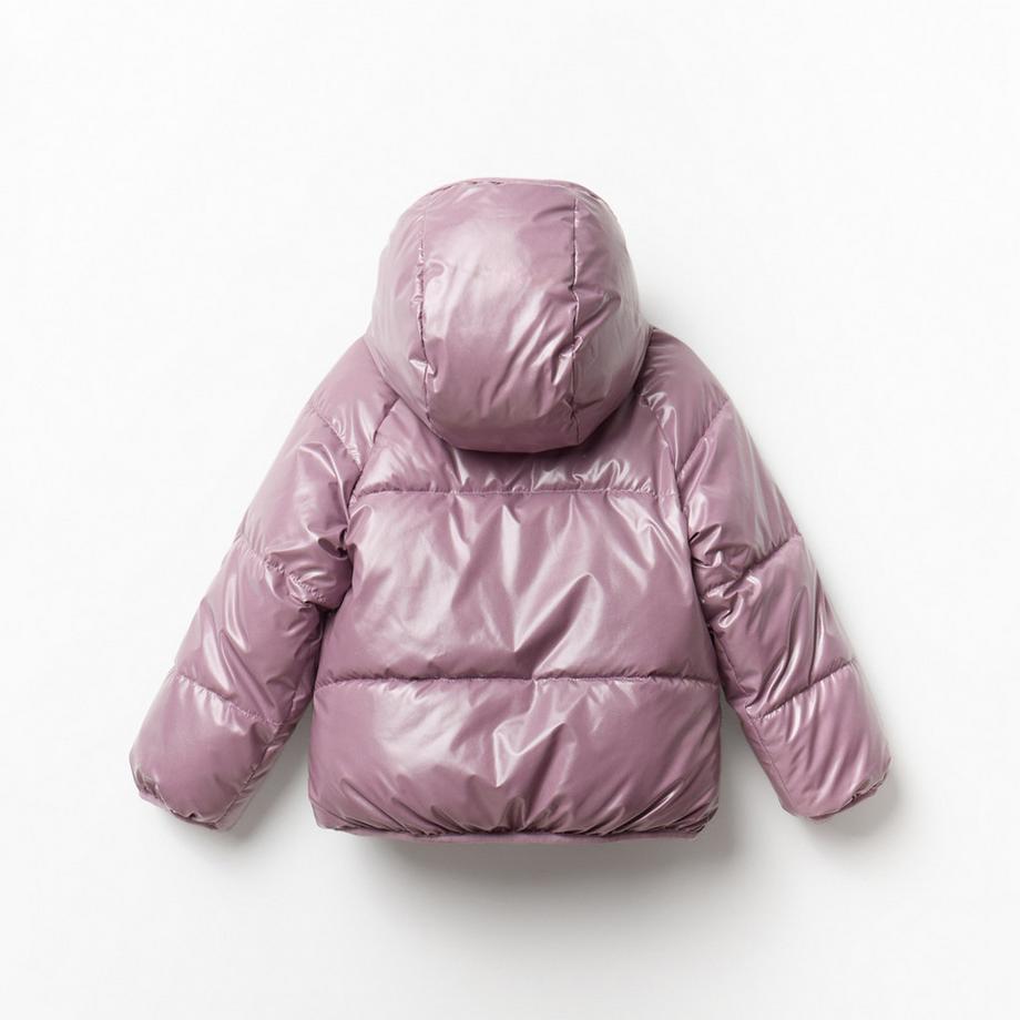 Sfera Giacca con Cappuccio Reversibile Glitter  