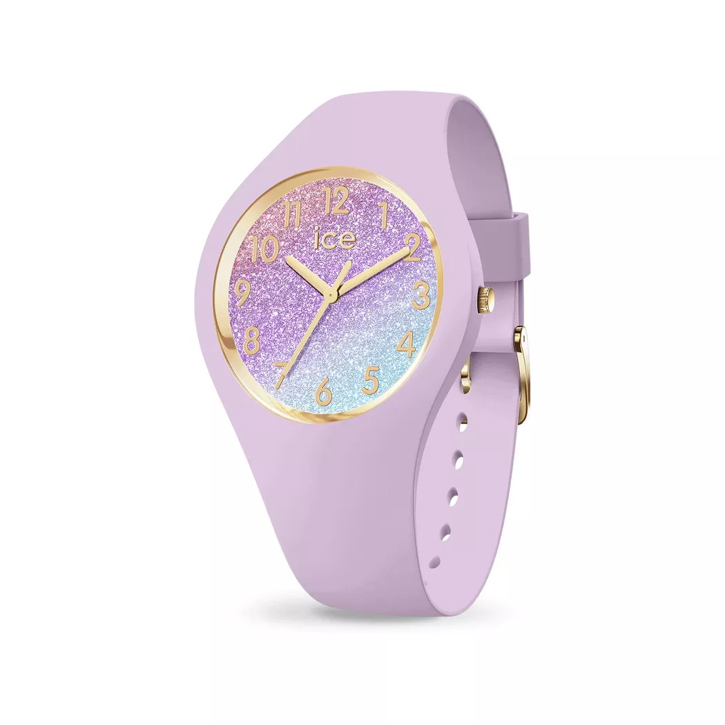 Ice Watch - Analoguhr, ICE glitter, 37mm, Lila