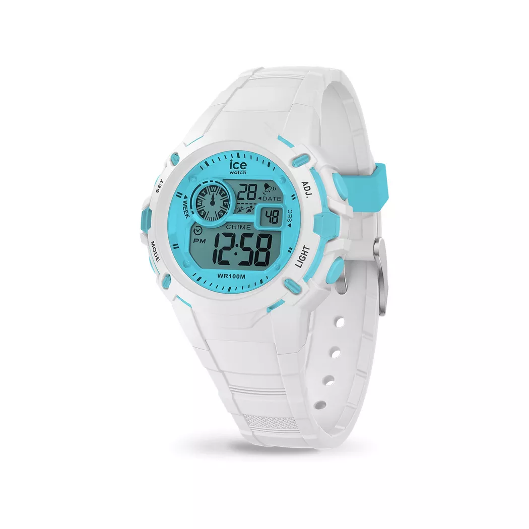 Ice-Watch 024002 Ice Digit Explorer Kids Watch White Orange