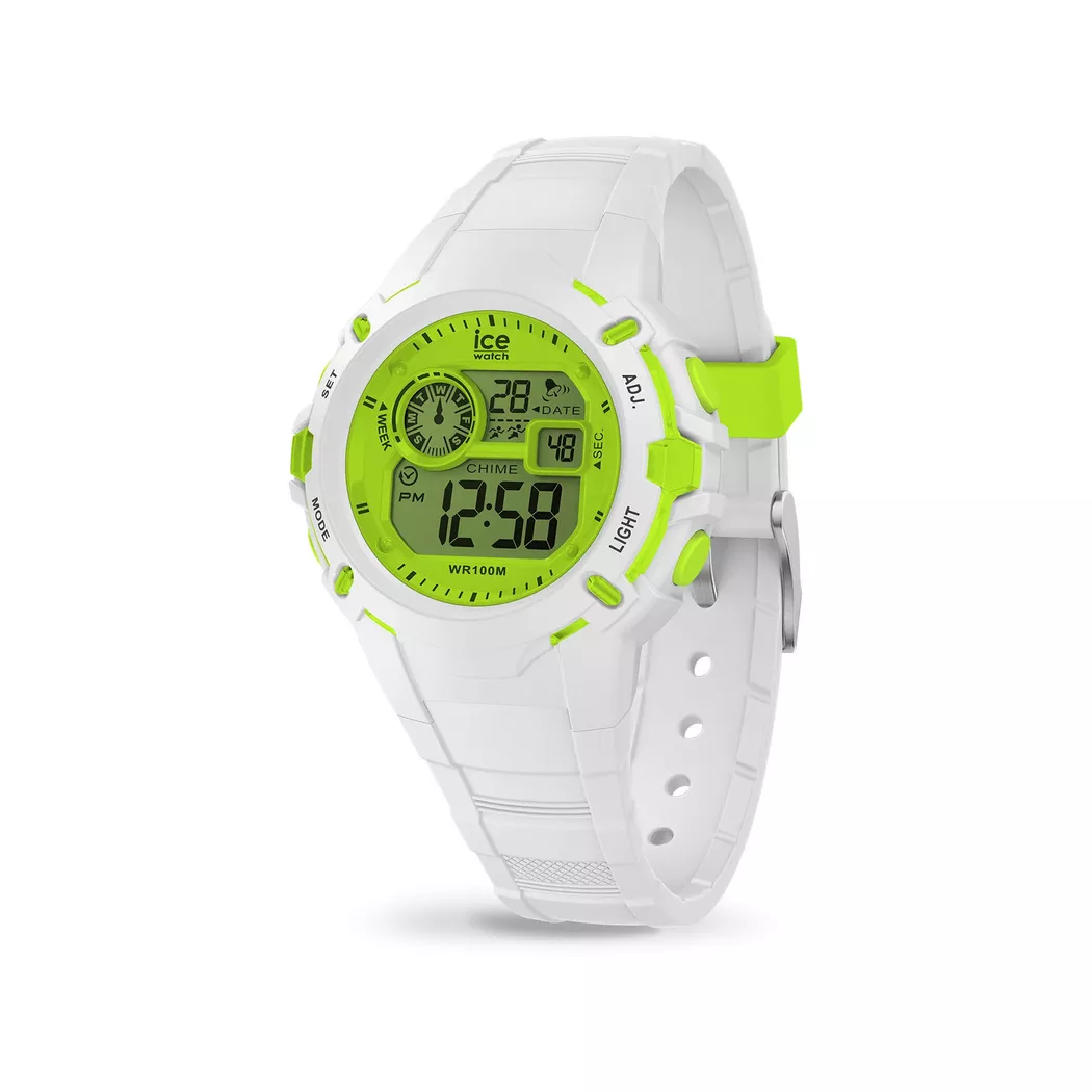 Ice-Watch 024002 Ice Digit Explorer Kids Watch White Orange 2