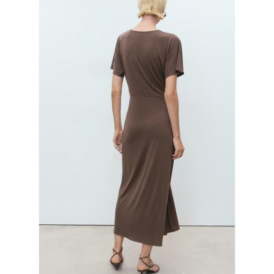 MANGO RICARDA Robe Midi à Devant Torsadé  