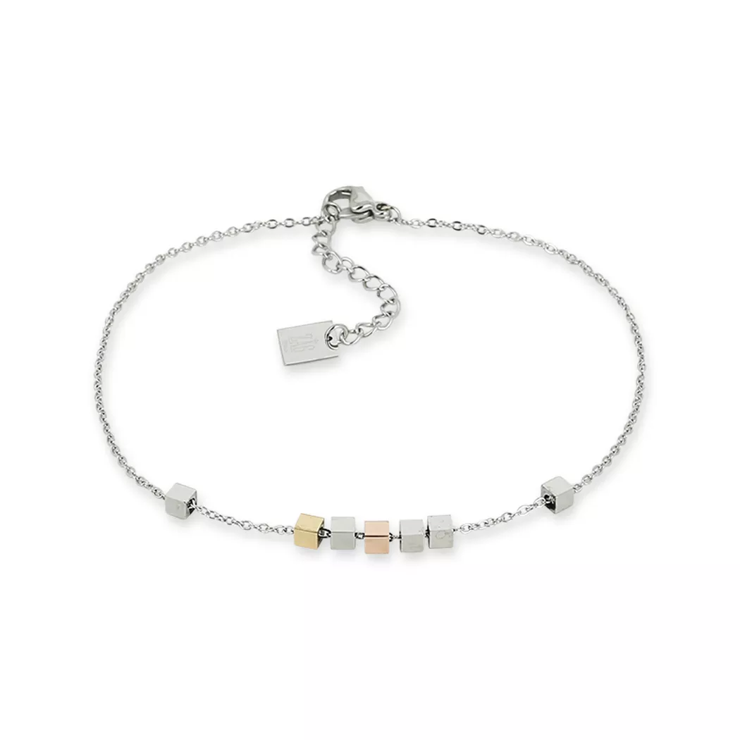 ZAG Bijoux - Fusskette, 21+3CM, Grau 2