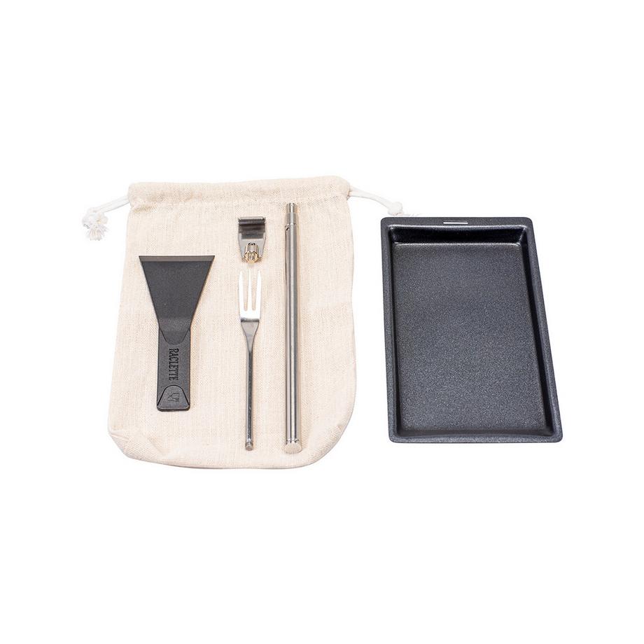 Kadastar Raclette-Pfännchen mit Teleskopgriff Explorer 