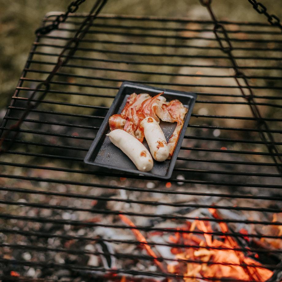 Kadastar Raclette-Pfännchen mit Teleskopgriff Explorer 
