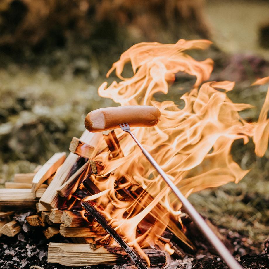 Kadastar Raclette-Pfännchen mit Teleskopgriff Explorer 