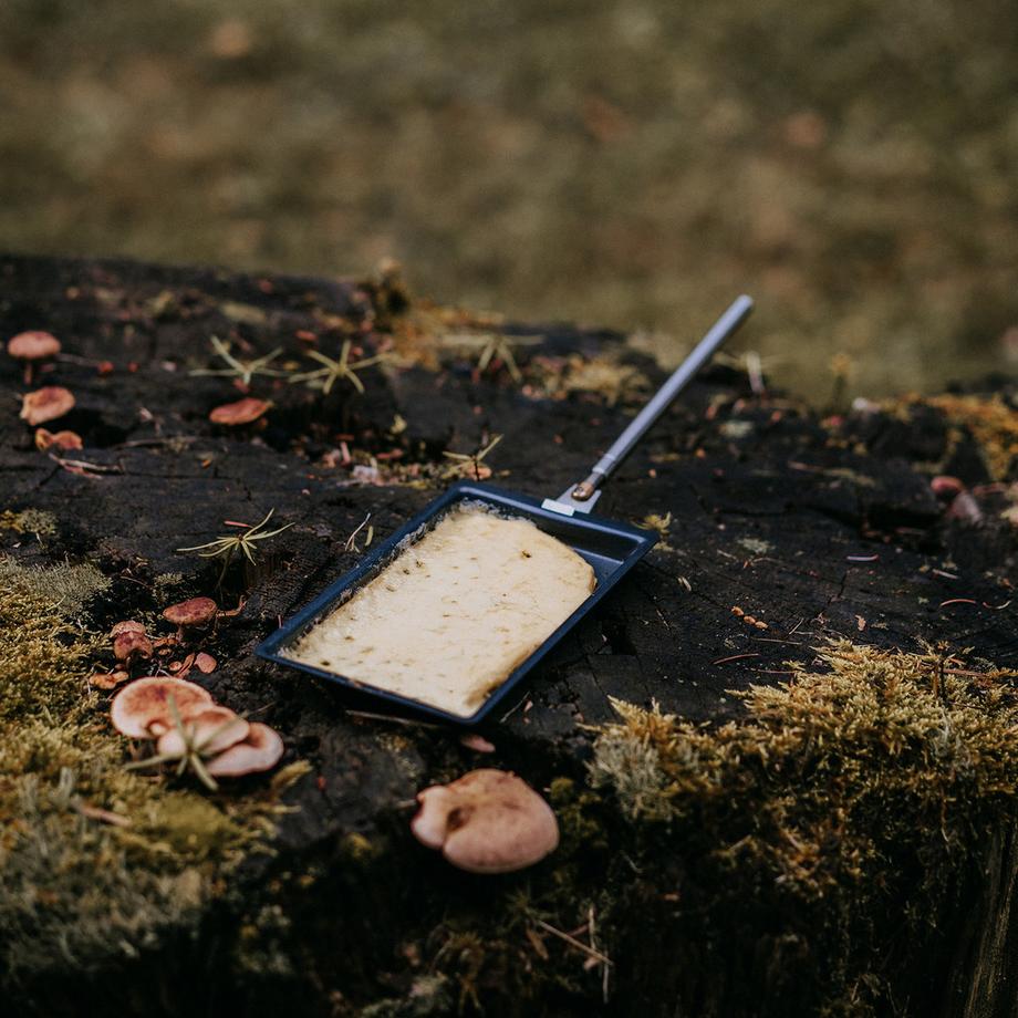 Kadastar Raclette-Pfännchen mit Teleskopgriff Explorer 