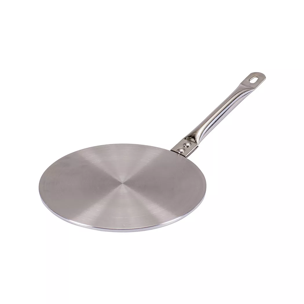 Kadastar - Induktionsplatte mit Griff, 18.5CM, Chrom