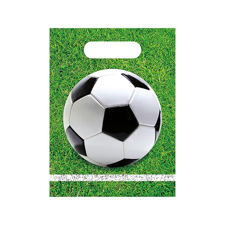Sacchetti regalo calcio, 6 pezzi
