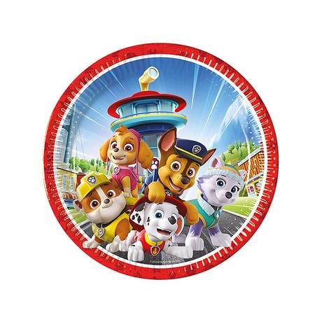 Procos  Paw Patrol Teller, 8 Stück 