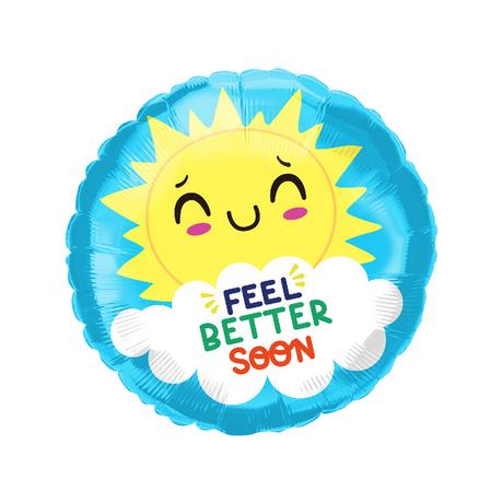 NO NAME  Ballon feuille Mini Feel Better Soon 