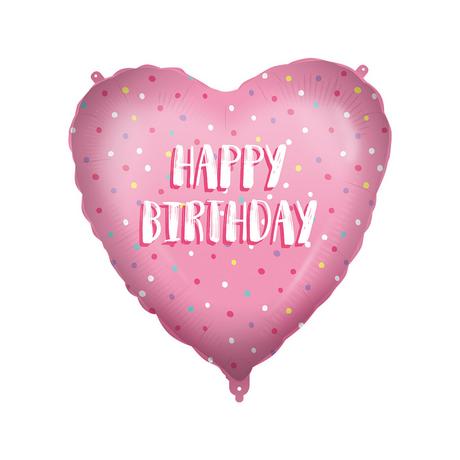 Procos  Pallone Foglia Happy Birthday Cuore 
