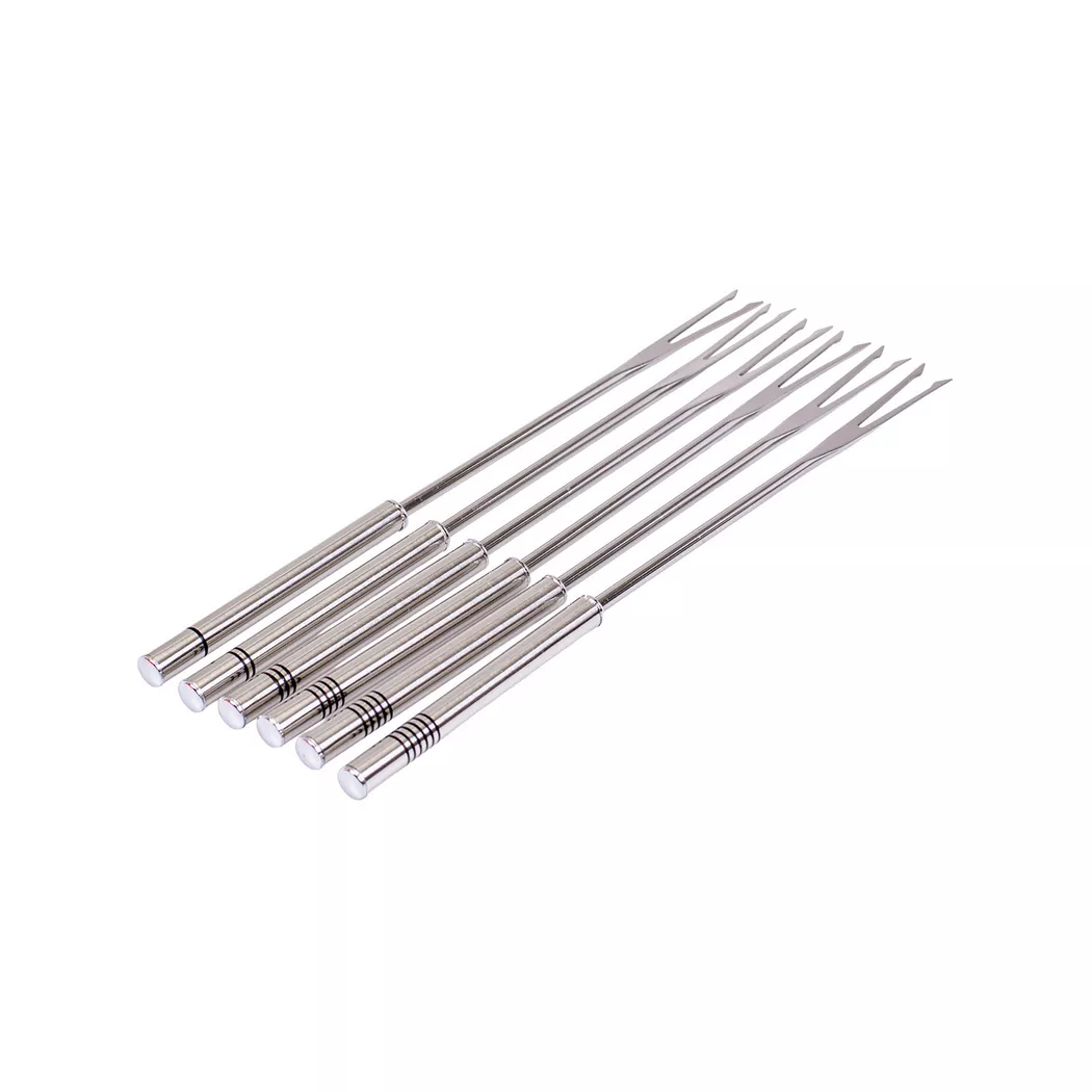 Kadastar - Fleischfonduegabeln-Set, 26cm, Chrom
