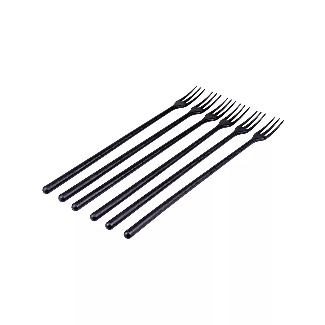 Kadastar - Käsefonduegabeln-Set, 30cm, Black