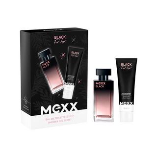 MEXX Black For Her Eau de Toilette Geschenkset  