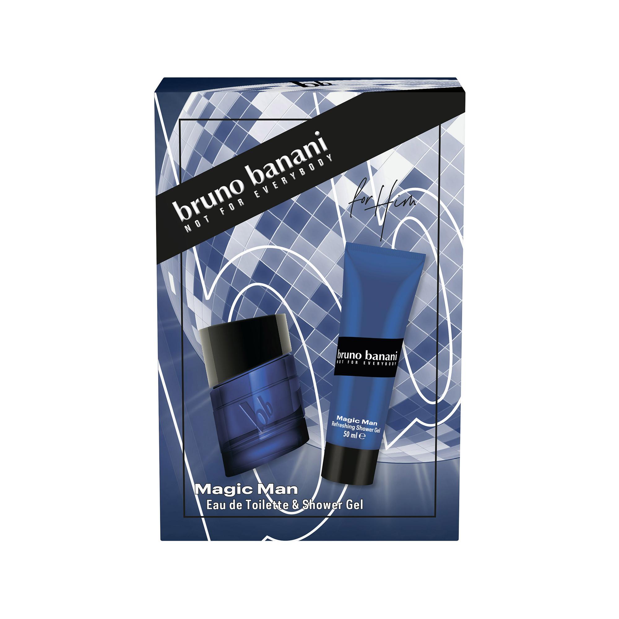 bruno banani Magic Man Eau de Toilette set regalo  