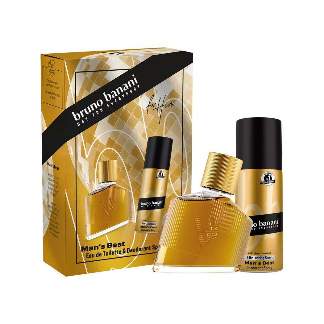 Bruno Banani - Man’s Best Eau de Toilette Geschenkset, set