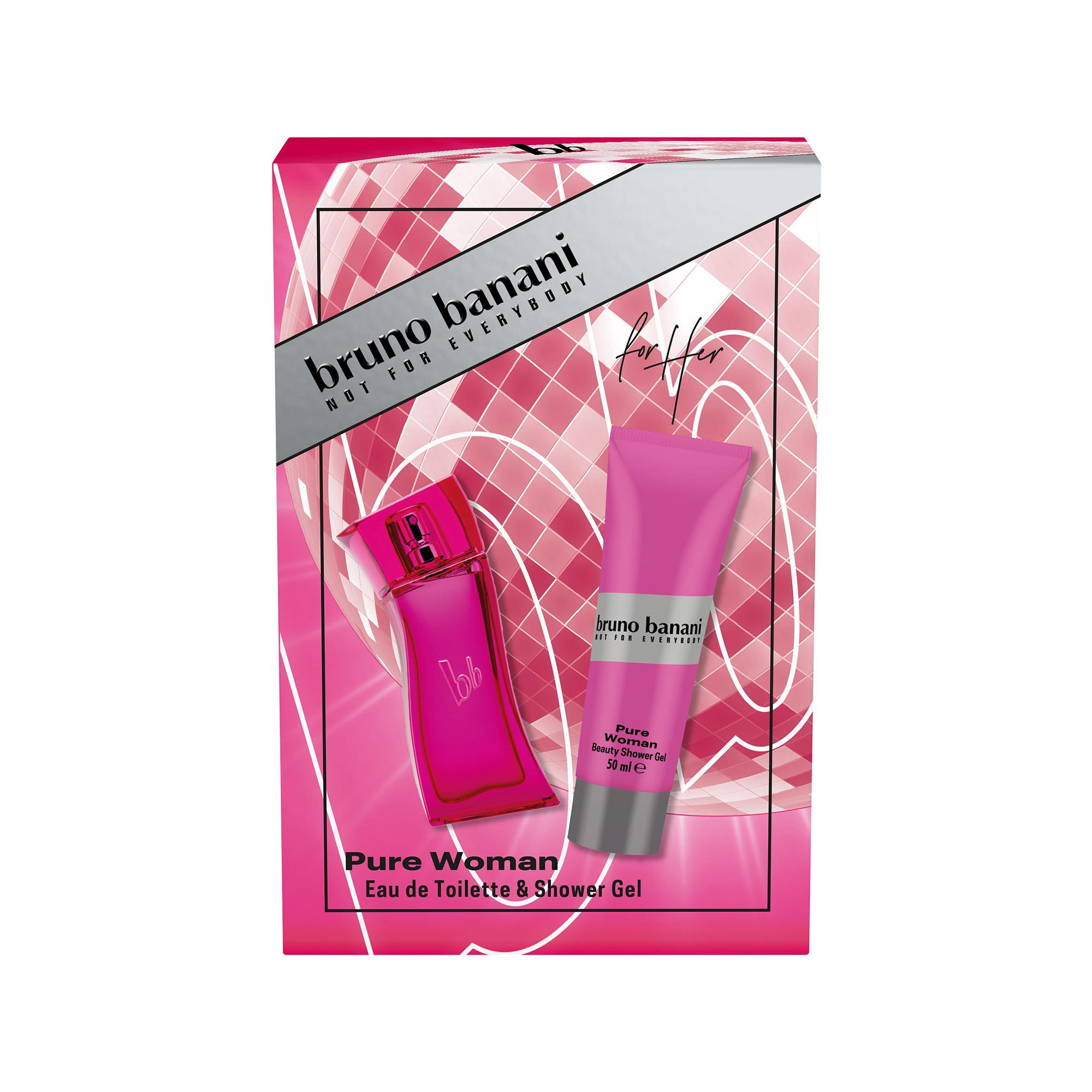 bruno banani Pure Woman Eau de Toilette set regalo  