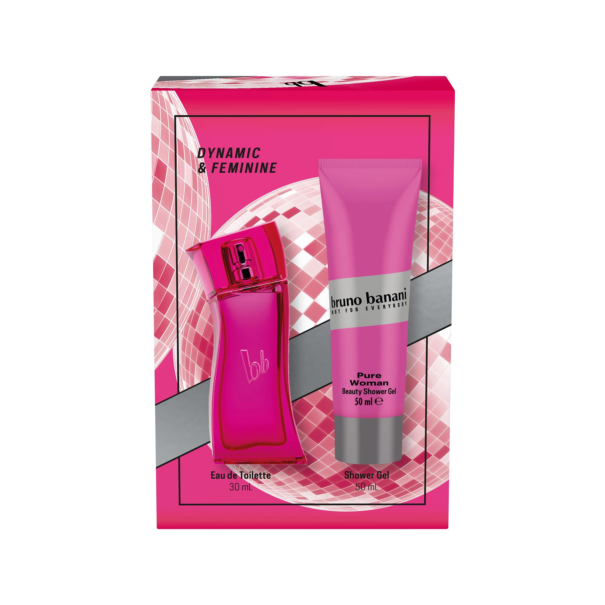 bruno banani Pure Woman Eau de Toilette set regalo  