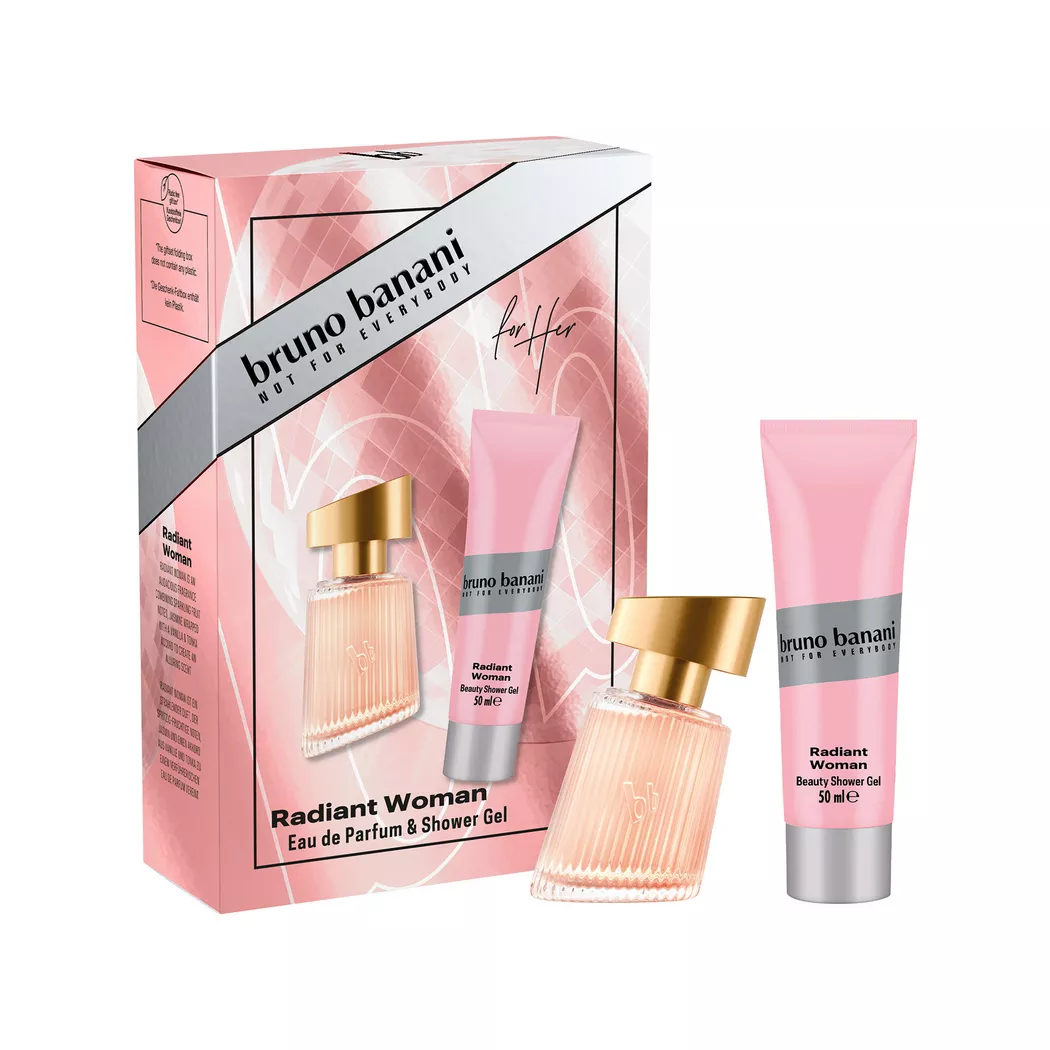 Bruno Banani - Radiant Woman Eau de Parfum Geschenkset, set