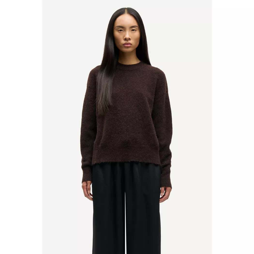 Samsøe Samsøe - Pullover, für Damen, Dunkelbraun, Größe XS