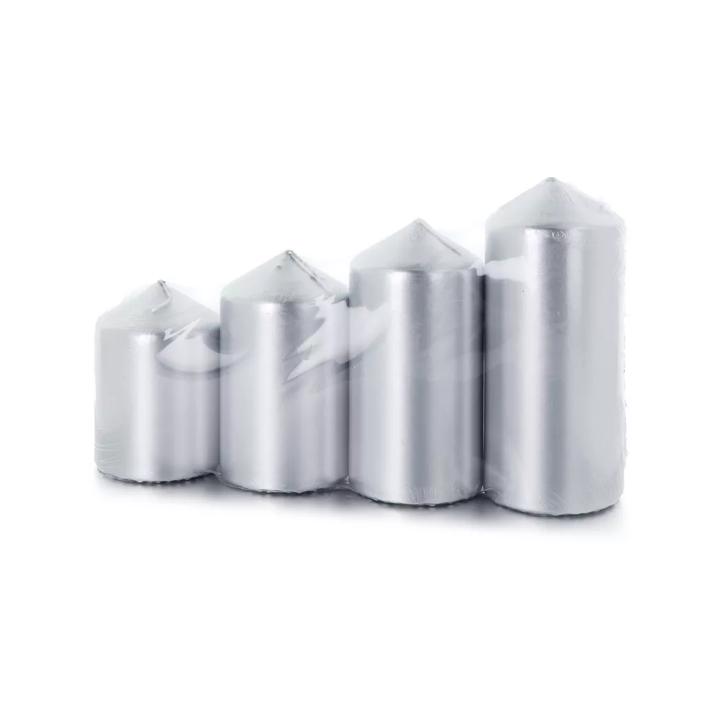 Balthasar - Adventskerzen Set, 7CMDU, Silber