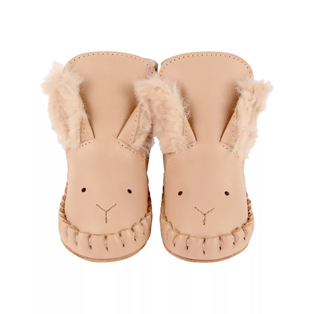 Donsje Amsterdam - Schuhe, Bunny Lauflernschuhe, 6-12 MONATE, Rost