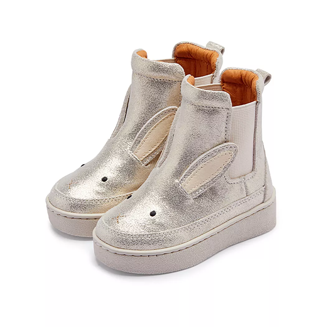 Donsje Amsterdam - Schuhe, Kapi Lining Bunny Boots, 22, Cognac