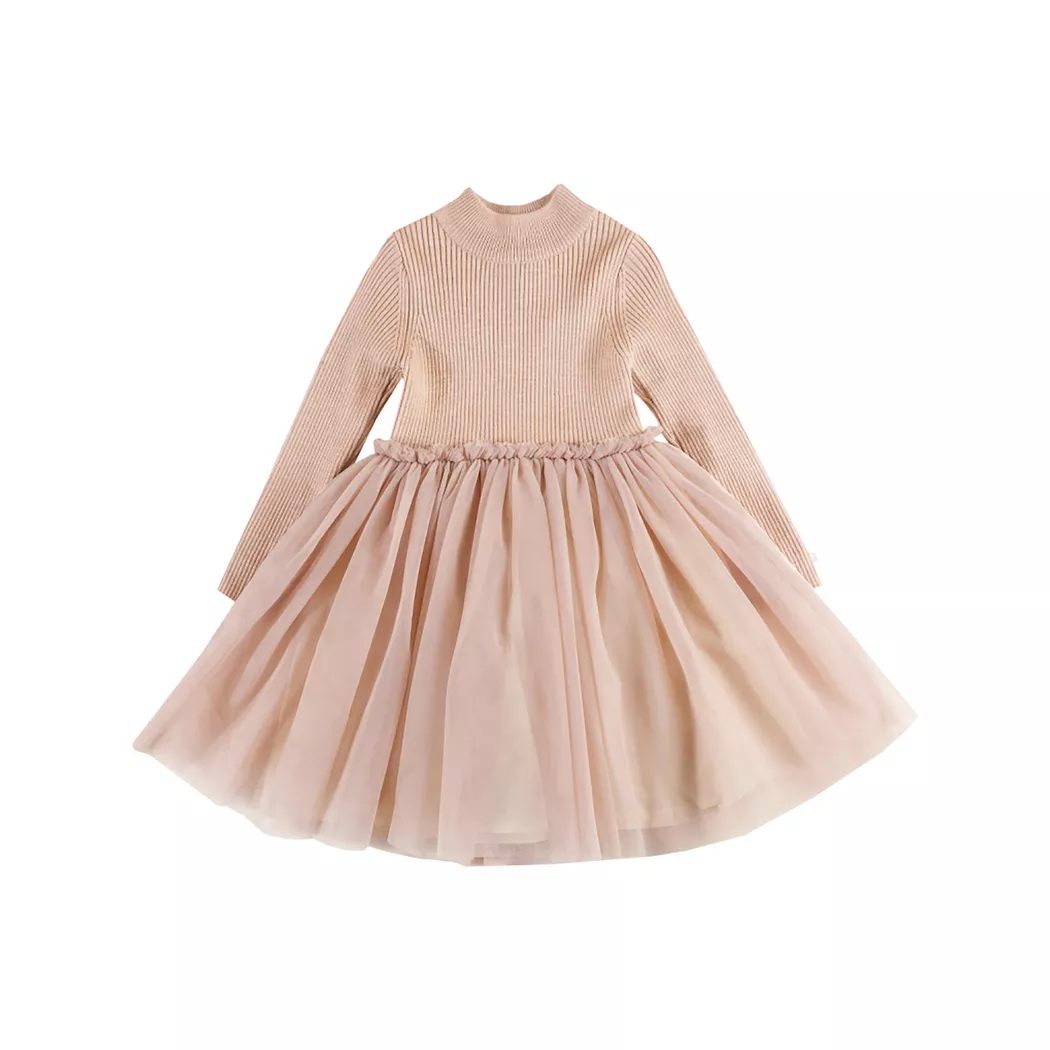 Donsje Amsterdam - Kleid, Kleid Lotus, 3-4A, Korall