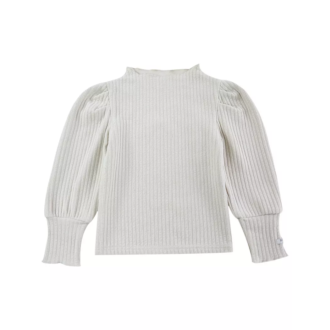 Donsje Amsterdam - T-Shirt, Louena Top, 5-6A, Beige