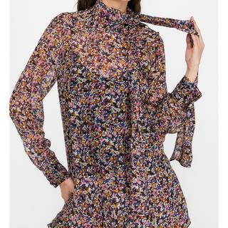 LIU JO Abito in Chiffon di Seta Floreale  