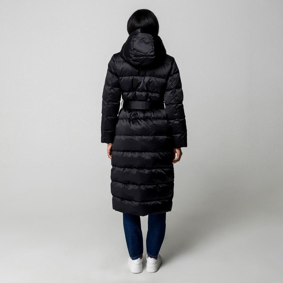 LIU JO Veste longue matelassée à capuche  