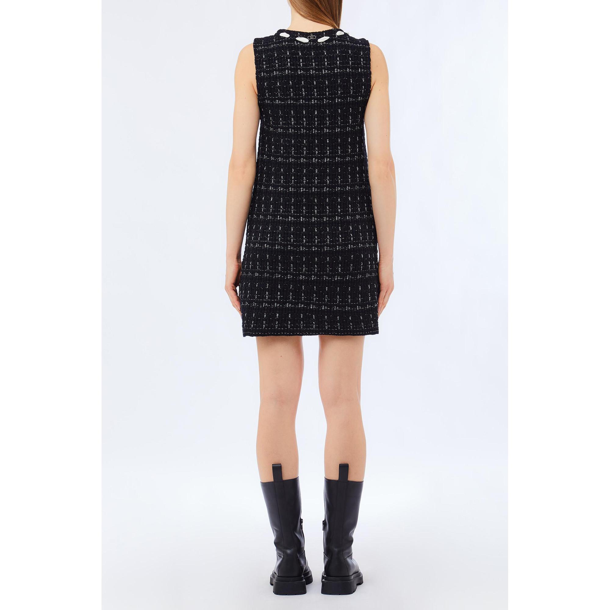 LIU JO Vestito senza Maniche con Dettaglio Fiocco  