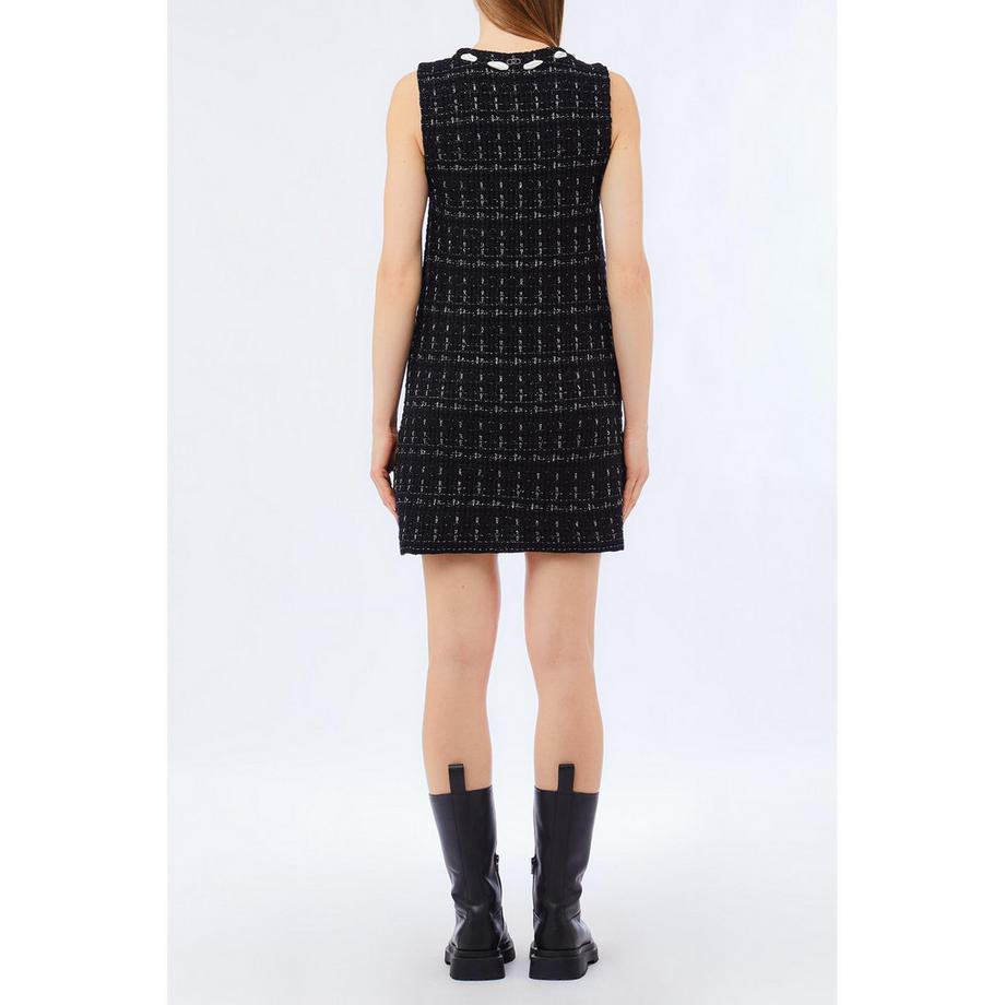 LIU JO Robe sans Manches avec Nœud Décoratif  