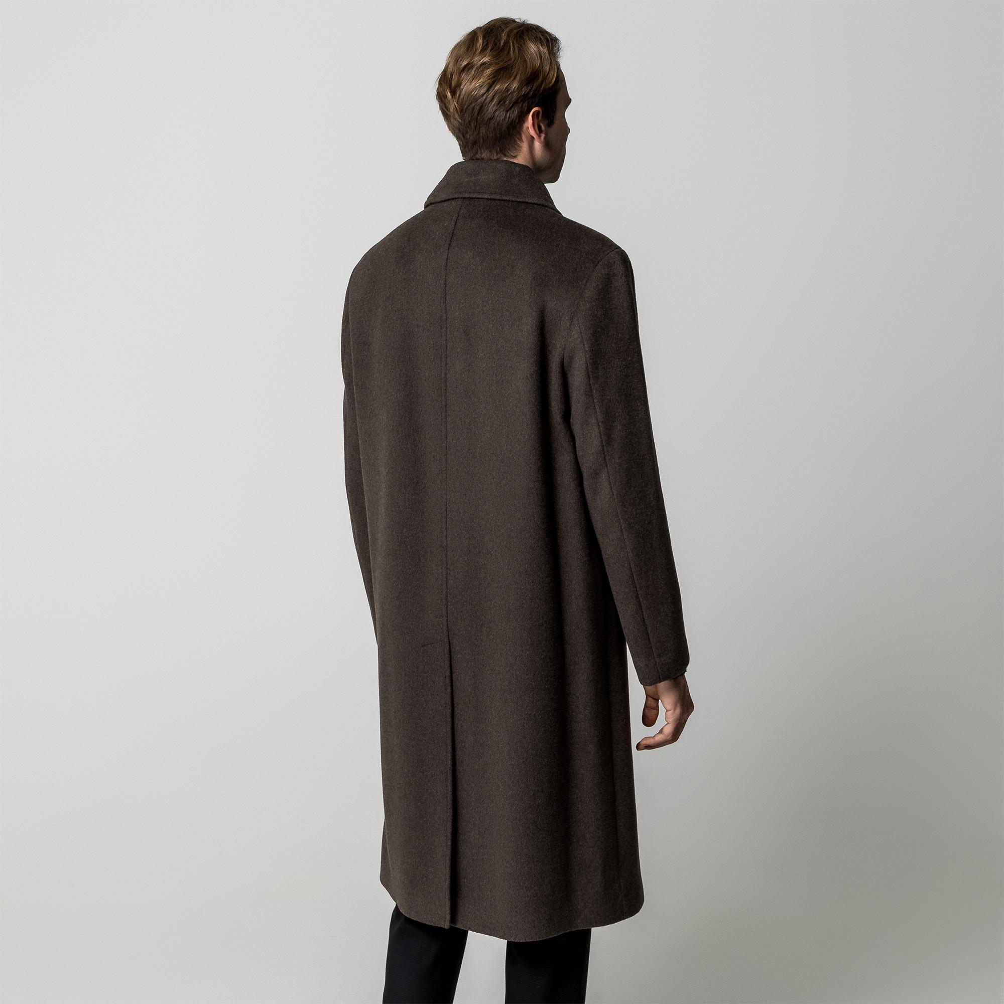 Manor Man Herren Langer Mantel  