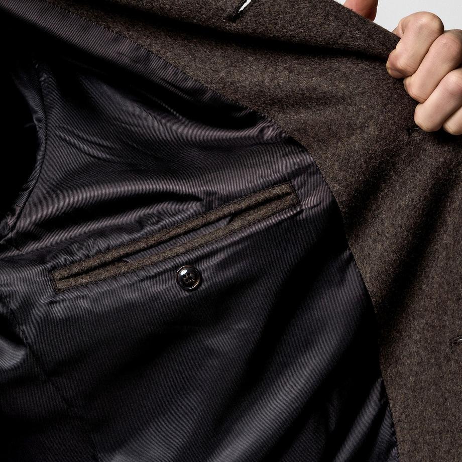 Manor Man Herren Langer Mantel  