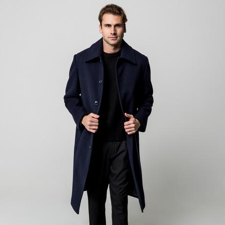 Manor Man Klassischer Regular Fit Mantel  