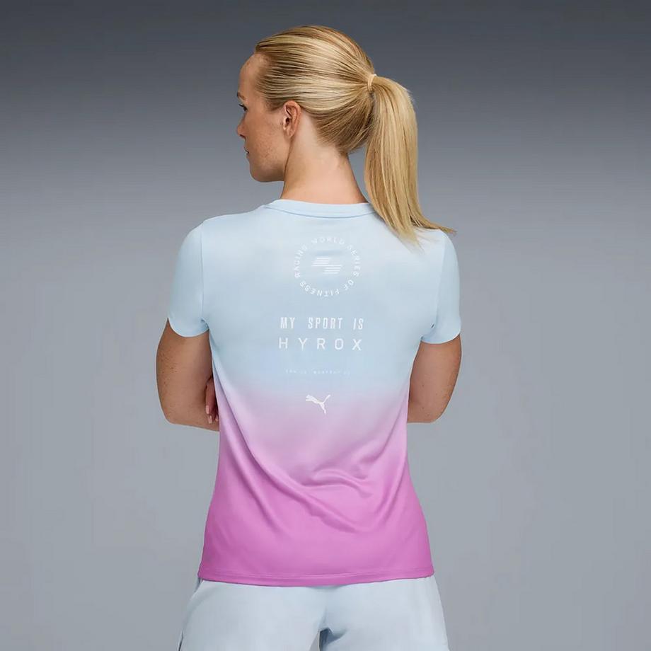 PUMA W  X HYROX POLY GRAPHIC TEE T-Shirt 