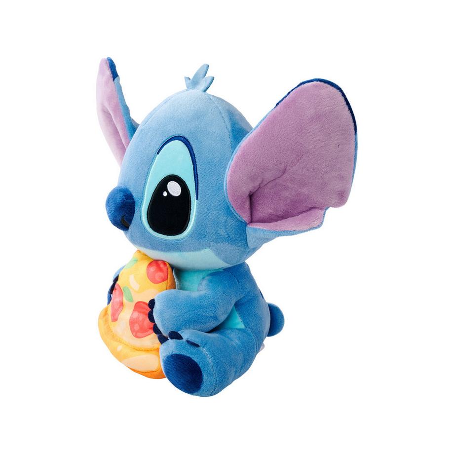 Simba  Stitch peluche con pizza 
