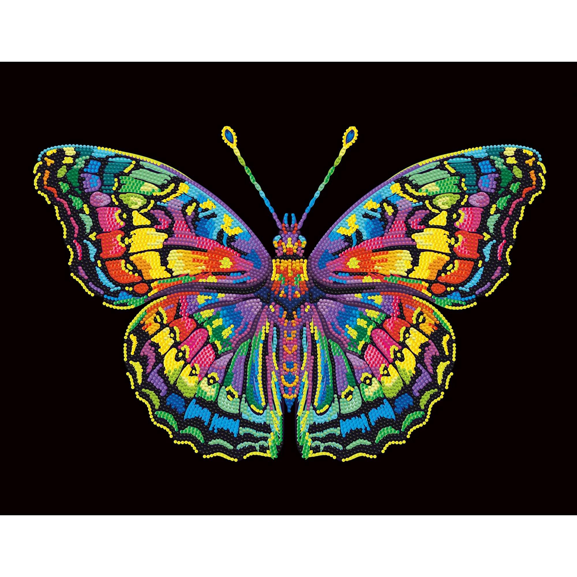 DIAMOND DOTZ Bastelartikel Schmetterling 