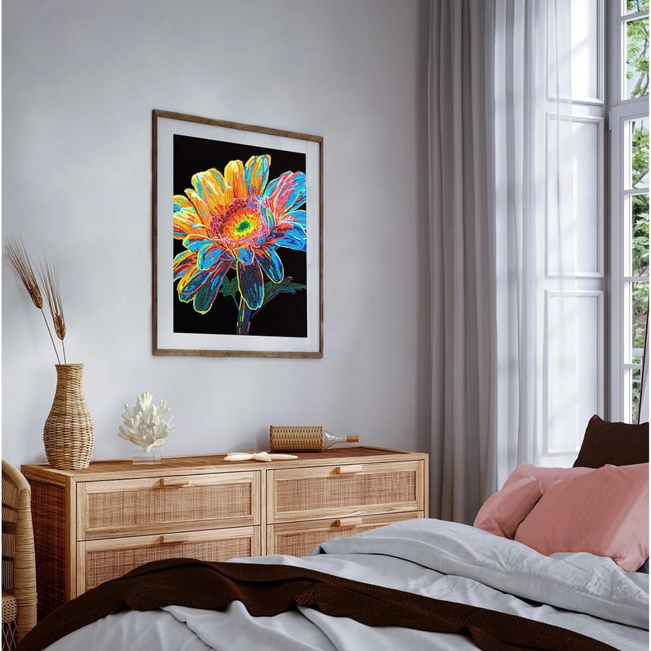 DIAMOND DOTZ Bastelartikel Gerbera 